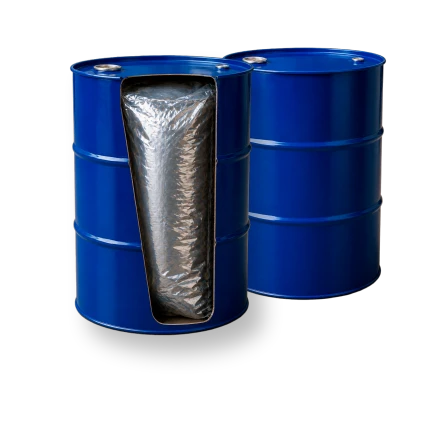 Tambores de 200 litros para bolsas de gran volumen